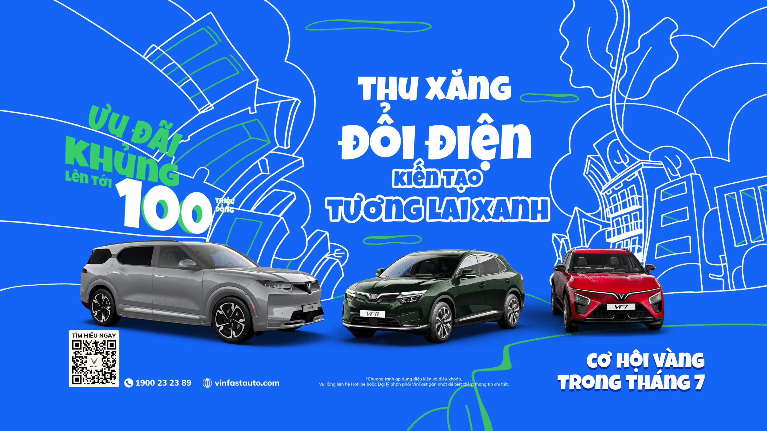 chương trình đổi xe xăng lấy xe điện của VinFast